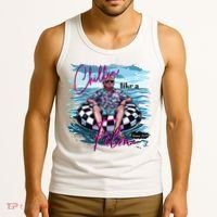 Chillin Like A Felon Trump For President 2024 Tank Top thumb 3