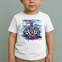 Chillin Like A Felon Trump For President 2024 Toddler T-Shirt thumb 2
