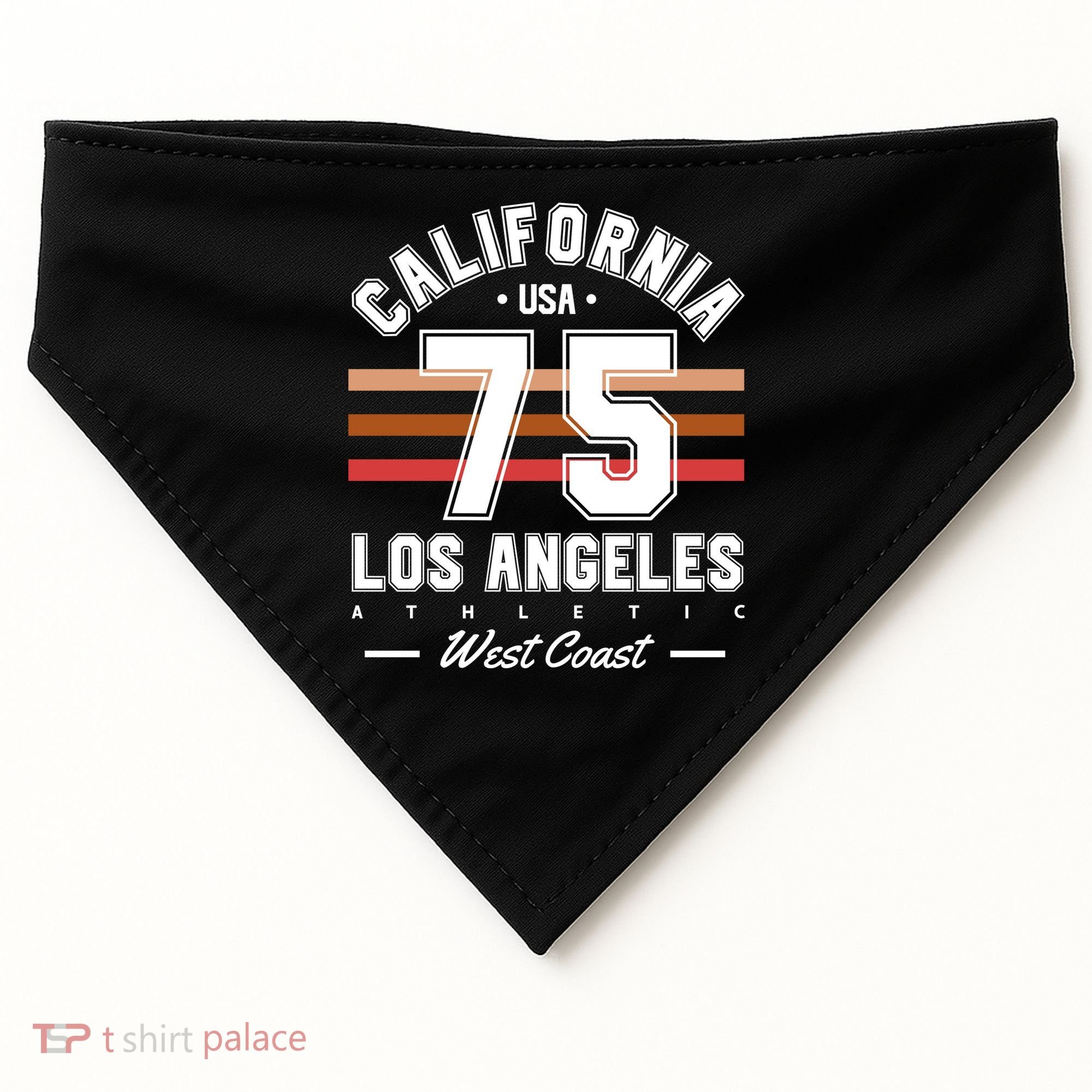 California Los Angeles USA-Made Doggie Bandana