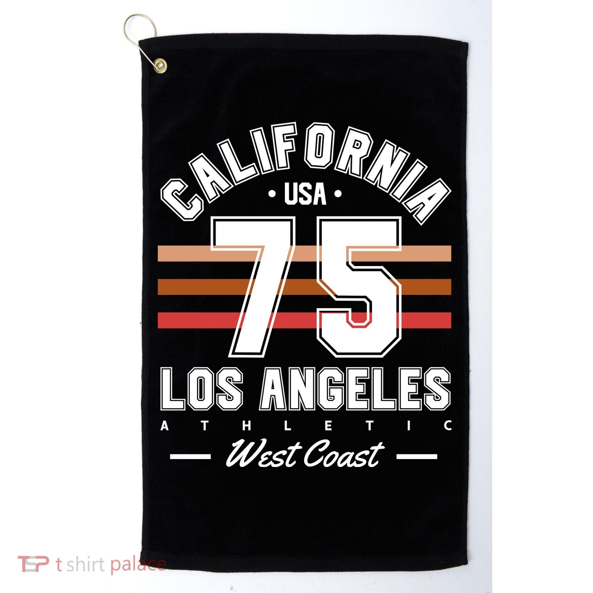 California Los Angeles Golf Towel
