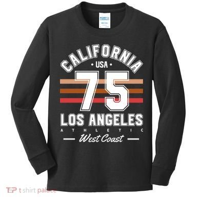 California Los Angeles Kids Long Sleeve Shirt