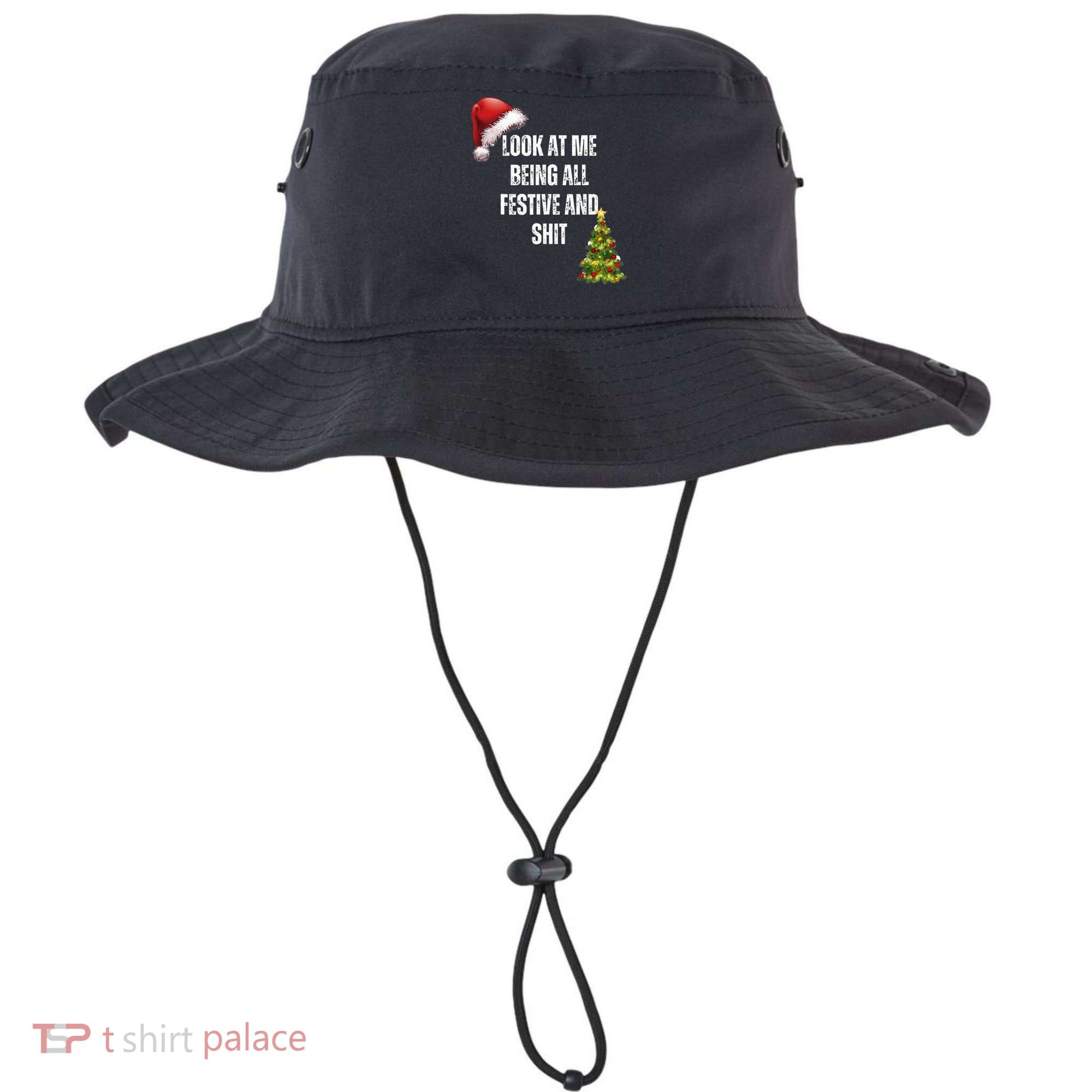 Christmas Look At Me Being All Festive And Shit Bucket Hat
