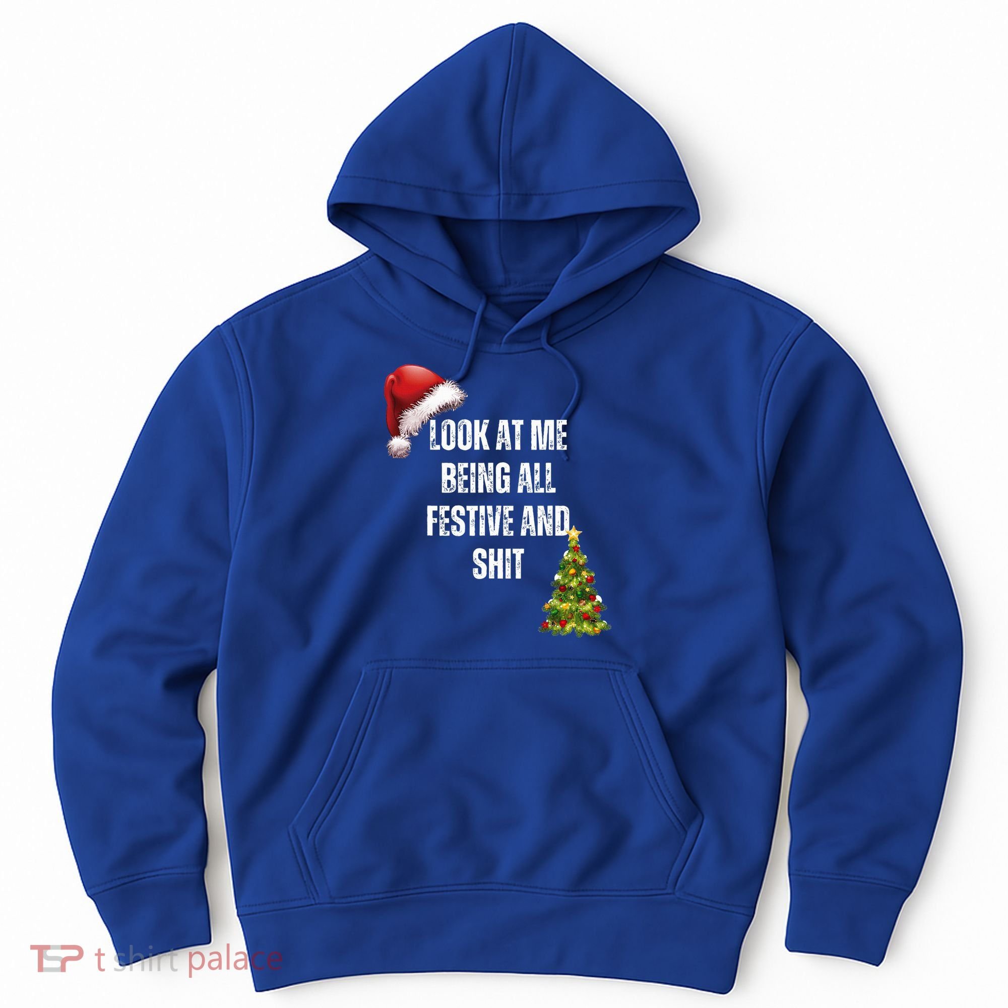 Christmas Look At Me Being All Festive And Shit Hoodie