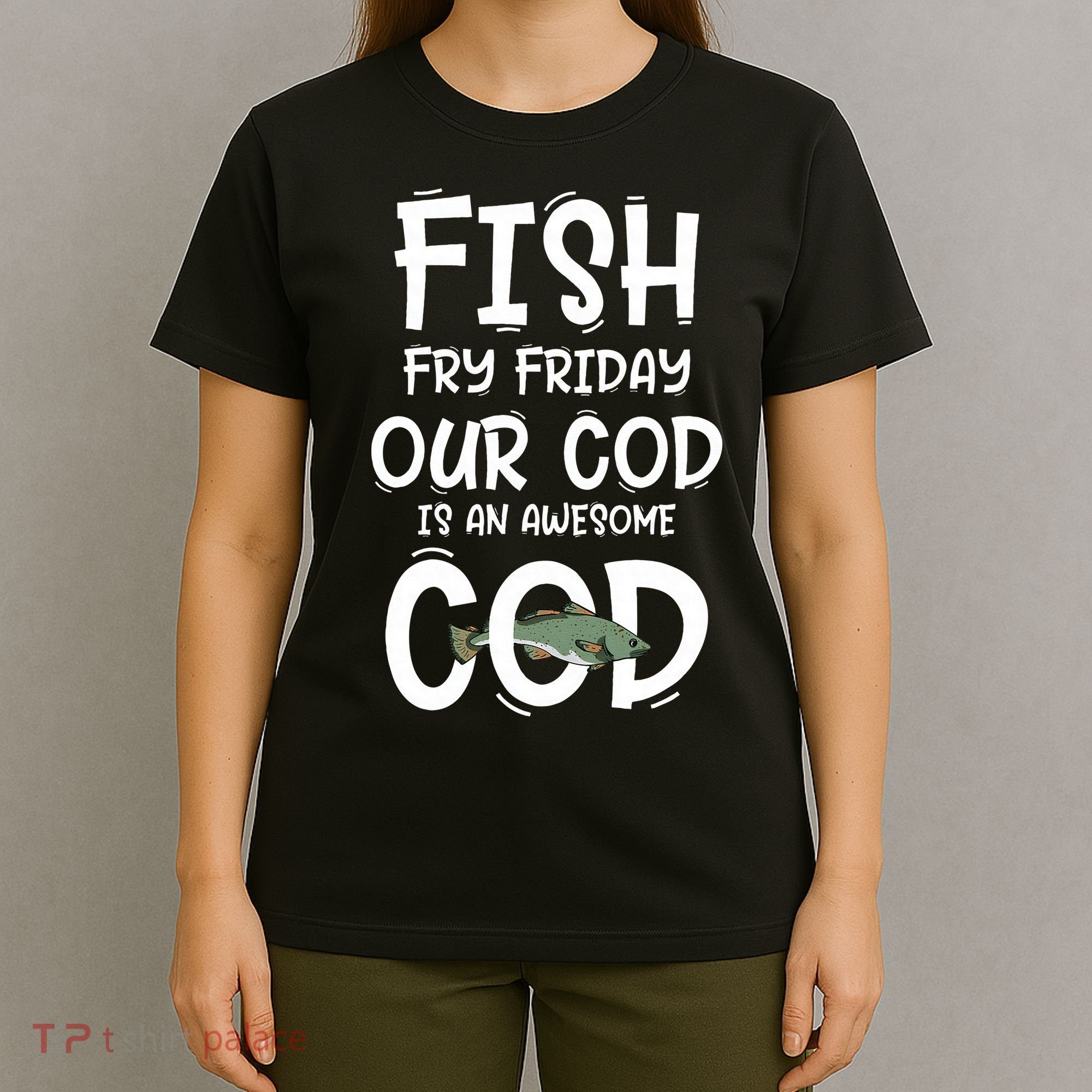 Catholic Lent And Easter Christian Lenten Fish Fry Friday T-Shirt
