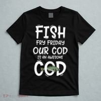 Catholic Lent And Easter Christian Lenten Fish Fry Friday T-Shirt thumb 5