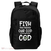 Catholic Lent And Easter Christian Lenten Fish Fry Friday Backpack thumb 0