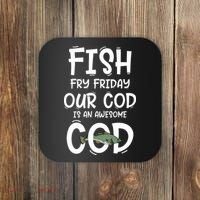 Catholic Lent And Easter Christian Lenten Fish Fry Friday Coaster thumb 0
