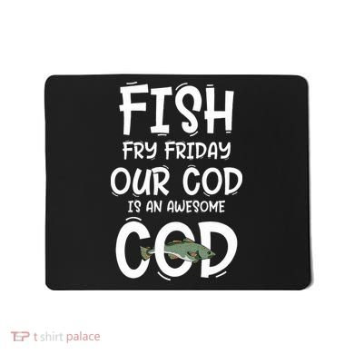 Catholic Lent And Easter Christian Lenten Fish Fry Friday Mousepad