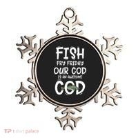 Catholic Lent And Easter Christian Lenten Fish Fry Friday Ornament thumb 0
