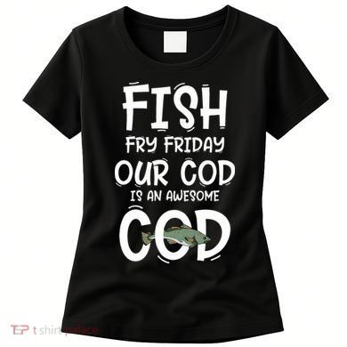 Catholic Lent And Easter Christian Lenten Fish Fry Friday Women's T-Shirt