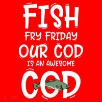Catholic Lent And Easter Christian Lenten Fish Fry Friday Santa Hat thumb 1