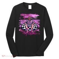 Chillin Like A Felon Retro Summer Pink Funny Trump 2024 Gift Long Sleeve Shirt thumb 0