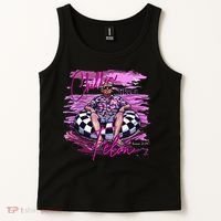 Chillin Like A Felon Retro Summer Pink Funny Trump 2024 Gift Tank Top thumb 2