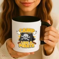 Camp Like A Pirate Coffee Mug thumb 3
