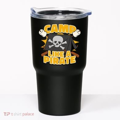 Camp Like A Pirate Tumbler