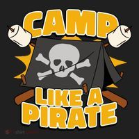 Camp Like A Pirate Hat thumb 2