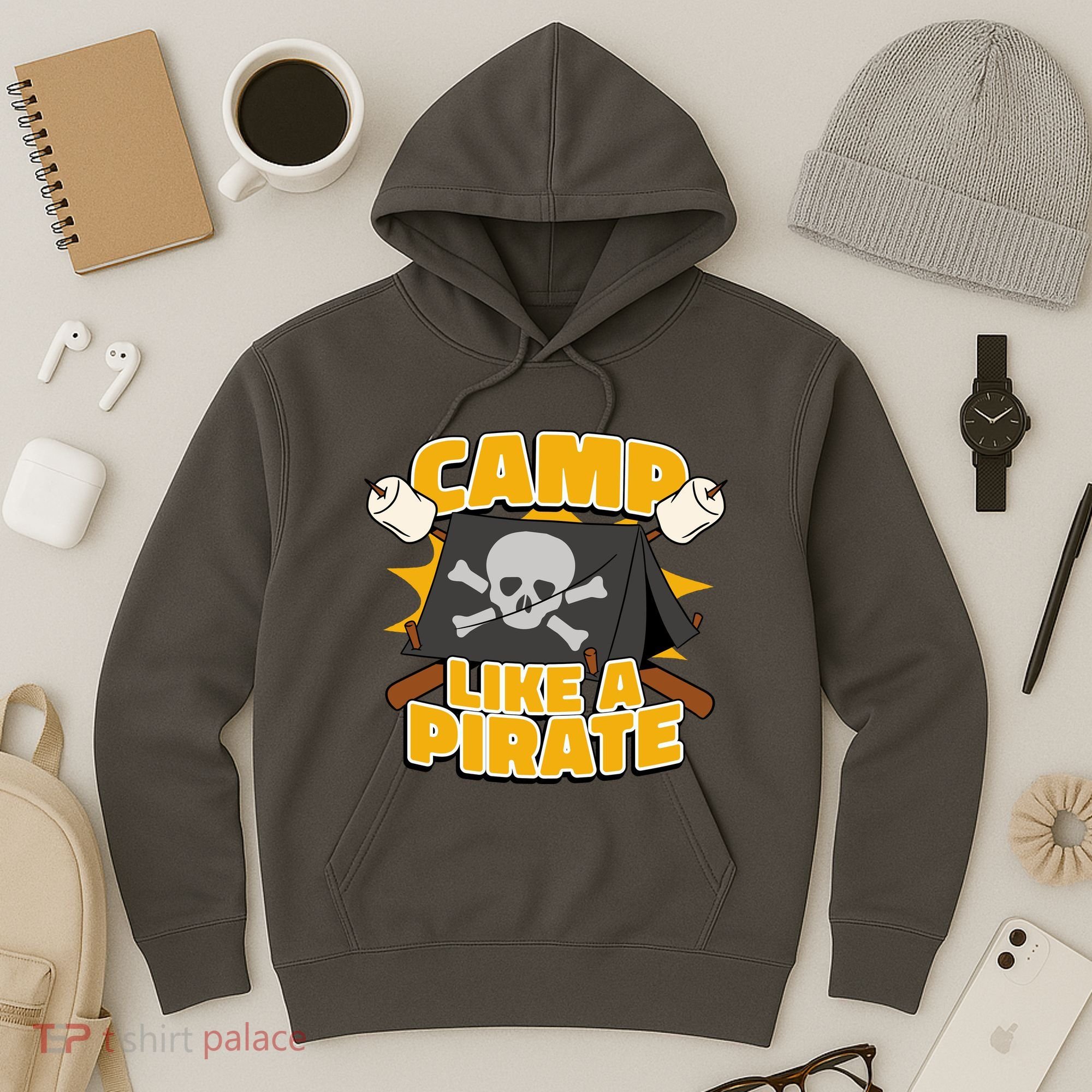 Camp Like A Pirate Hoodie