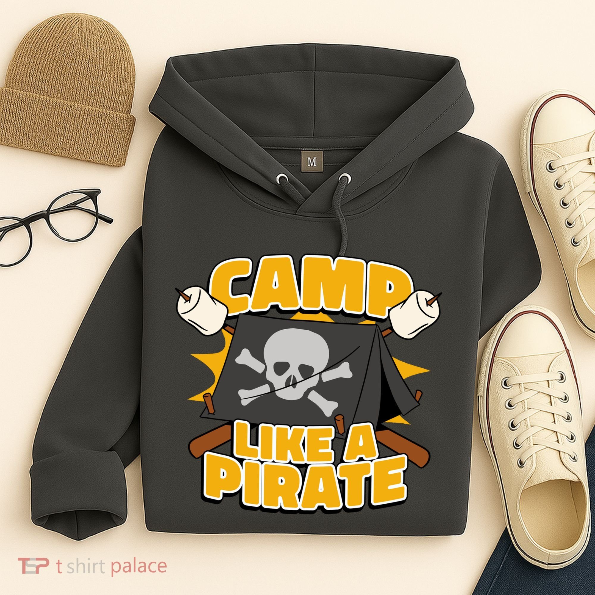Camp Like A Pirate Hoodie