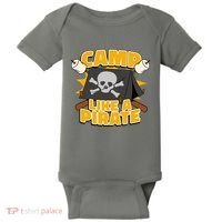 Camp Like A Pirate Baby Bodysuit thumb 0