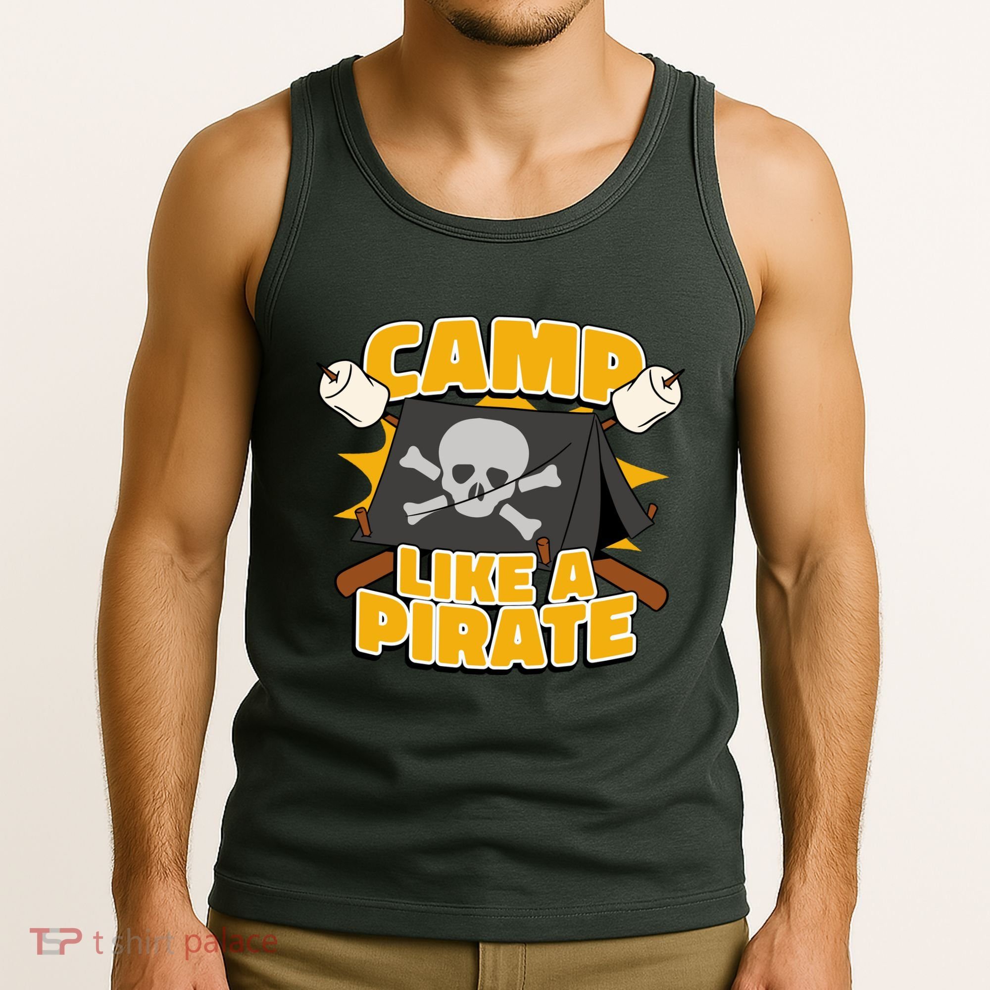 Camp Like A Pirate Tank Top