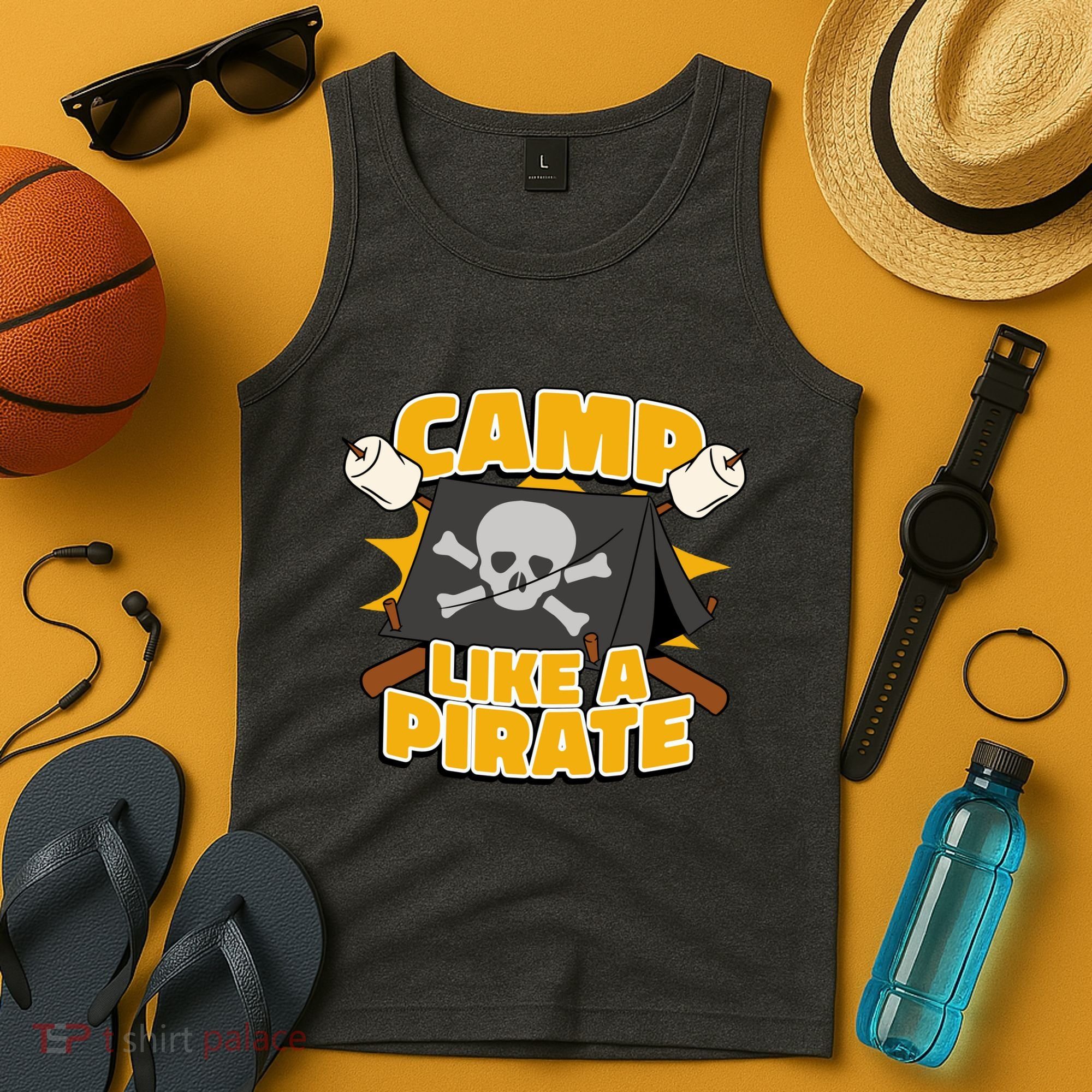 Camp Like A Pirate Tank Top