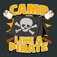 Camp Like A Pirate Women's Long Sleeve Shirt thumb 2