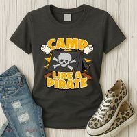 Camp Like A Pirate Women's T-Shirt thumb 3