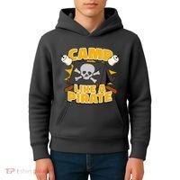 Camp Like A Pirate Kids Hoodie thumb 4