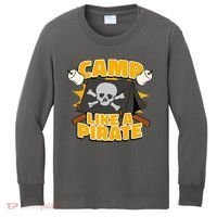 Camp Like A Pirate Kids Long Sleeve Shirt thumb 0