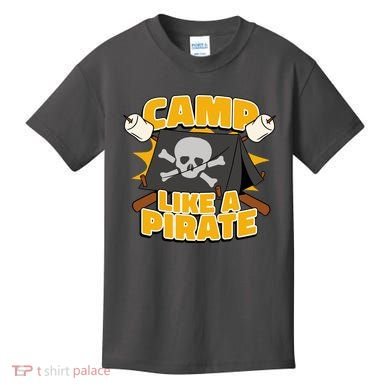 Camp Like A Pirate Kids T-Shirt