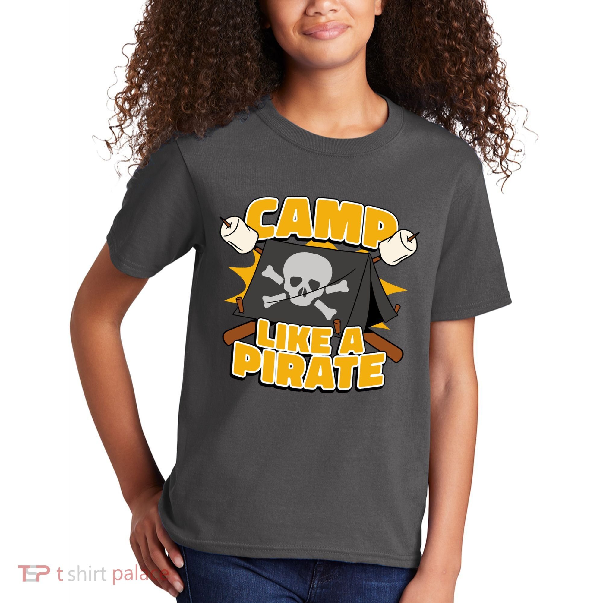 Camp Like A Pirate Kids T-Shirt