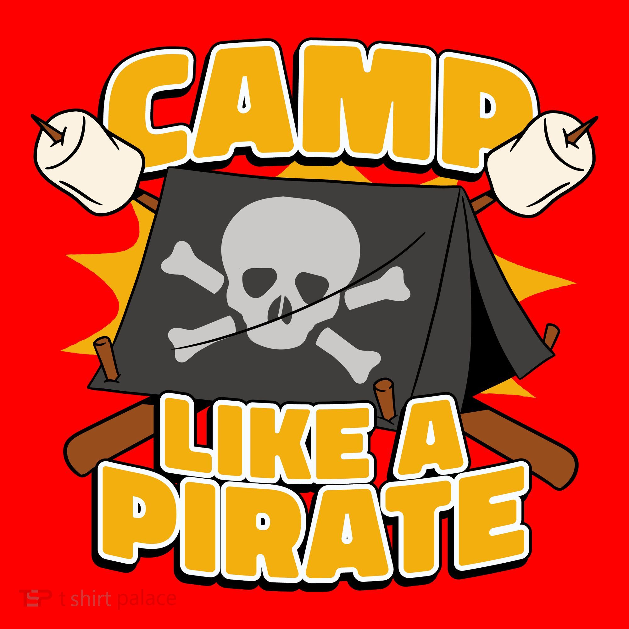 Camp Like A Pirate Santa Hat