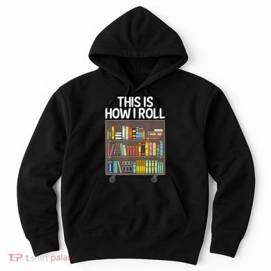 Cute Library Art Book Reader School Librarian Hoodie