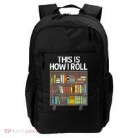 Cute Library Art Book Reader School Librarian Backpack thumb 0