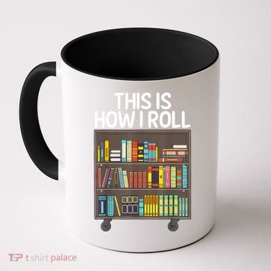 Cute Library Art Book Reader School Librarian Coffee Mug