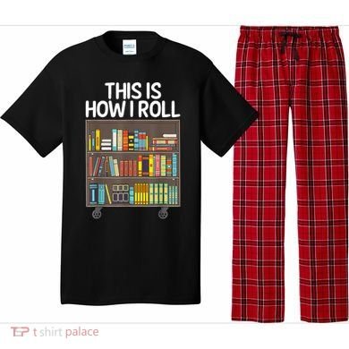 Cute Library Art Book Reader School Librarian Pajama Set