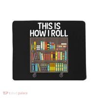 Cute Library Art Book Reader School Librarian Mousepad thumb 0