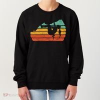 Climb Like A Girl Rock Climbing And Bouldering Retro Gift Women's Sweatshirt thumb 0