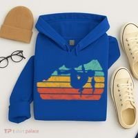 Climb Like A Girl Rock Climbing And Bouldering Retro Gift Hoodie thumb 4
