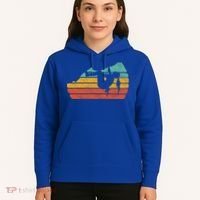 Climb Like A Girl Rock Climbing And Bouldering Retro Gift Hoodie thumb 5