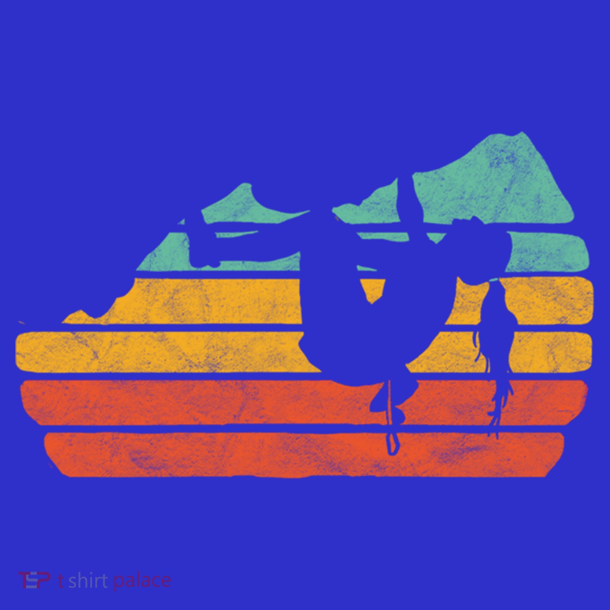 Climb Like A Girl Rock Climbing And Bouldering Retro Gift T-Shirt