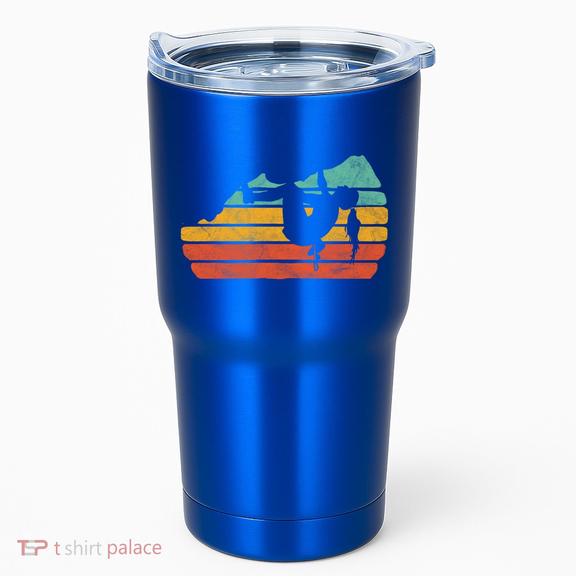 Climb Like A Girl Rock Climbing And Bouldering Retro Gift Tumbler