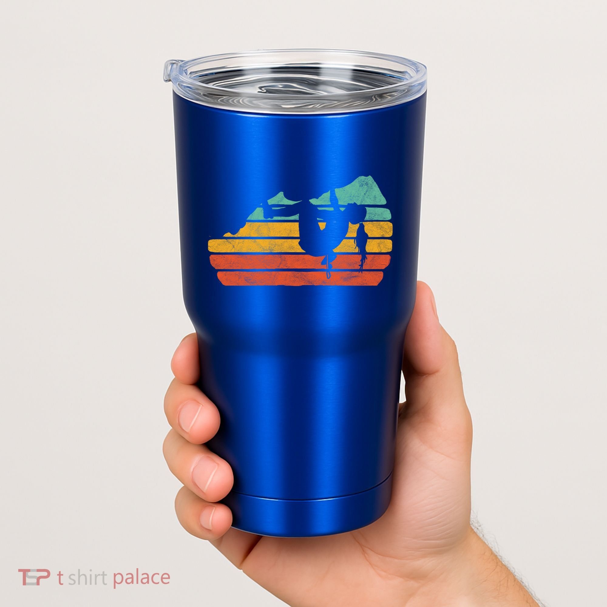Climb Like A Girl Rock Climbing And Bouldering Retro Gift Tumbler