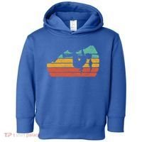 Climb Like A Girl Rock Climbing And Bouldering Retro Gift Toddler Hoodie thumb 0