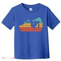 Climb Like A Girl Rock Climbing And Bouldering Retro Gift Toddler T-Shirt thumb 0