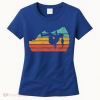 Climb Like A Girl Rock Climbing And Bouldering Retro Gift Women's T-Shirt thumb 0
