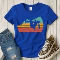 Climb Like A Girl Rock Climbing And Bouldering Retro Gift Women's T-Shirt thumb 3