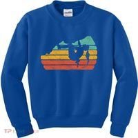 Climb Like A Girl Rock Climbing And Bouldering Retro Gift Kids Sweatshirt thumb 0