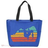 Climb Like A Girl Rock Climbing And Bouldering Retro Gift Tote Bag thumb 0