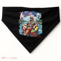 Chillin Like A Felon Summer 2024 USA-Made Doggie Bandana thumb 0
